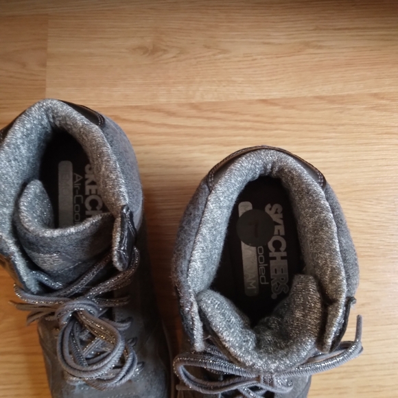 Womens Skechers memory foam size 7 grey - Picture 5 of 5